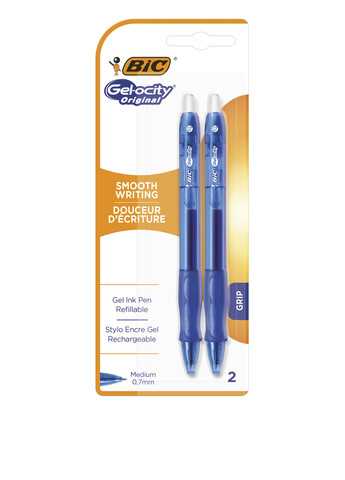 Гелева ручка, синій (2 шт.) Bic (286322761)