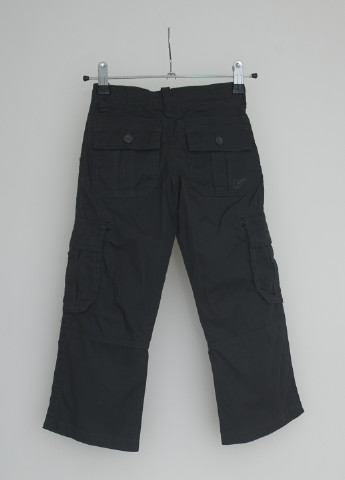 Черные кэжуал демисезонные прямые брюки Quiksilver