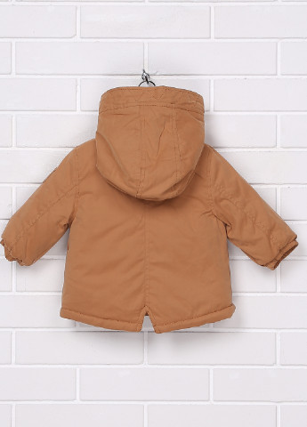 Светло-коричневая демисезонная куртка Kiabi