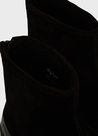 Зимние ботинки Gant с логотипом из натуральной замши