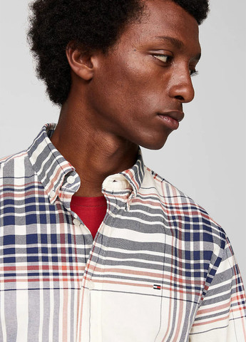 Цветная кэжуал рубашка в клетку Tommy Hilfiger