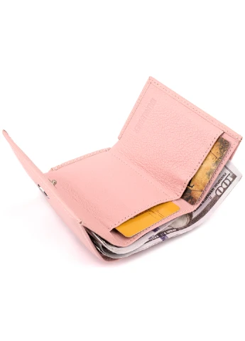 Жіночий шкіряний гаманець 9,5х7,5х2 см st leather (229460809)
