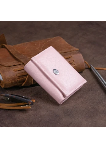 Жіночий шкіряний гаманець 9,5х7,5х2 см st leather (229460809)