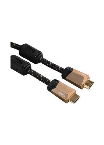 Кабель НАМА HDMI, High Speed, (AM / AM), 1.5 м (00122104) Hama HDMI, High Speed, (AM/AM), 1.5 м (00122104) чорний