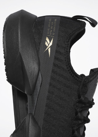 Черные всесезонные кроссовки Reebok SOLE FURY BLACK/MAGOLD/BLACK_RUNNING