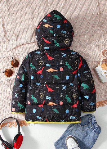 Чорна демісезонна куртка SHEIN