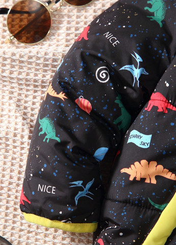 Чорна демісезонна куртка SHEIN