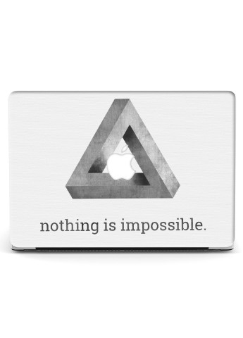 Чехол пластиковый для Apple MacBook Air 13 A1466 / A1369 Нет ничего невозможного (Nothing is impossible) (6351-2112) MobiPrint (218539658)