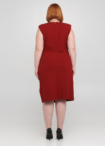 Бордова кежуал плаття, сукня футляр H&M однотонна
