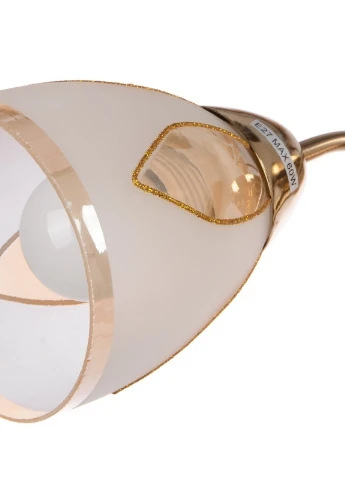 Люстра стельова на 3 плафона LK-449S/3 E27 G Brille (253886129)