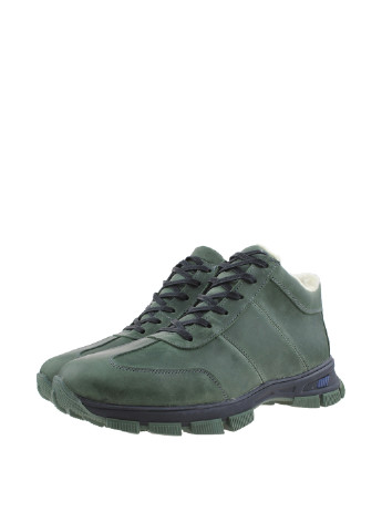Темно-зеленые зимние ботинки Franzini