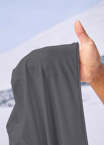 Комбінезон SHEIN комбінезон-брюки однотонний сірий кежуал поліестер