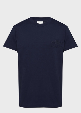 Темно-синяя футболка Gant