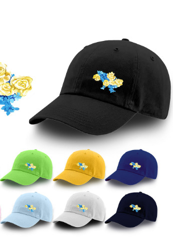 Кепка дитяча для хлопчиків Квітуча Україна (9273-3699) Білий MobiPrint (253110117)