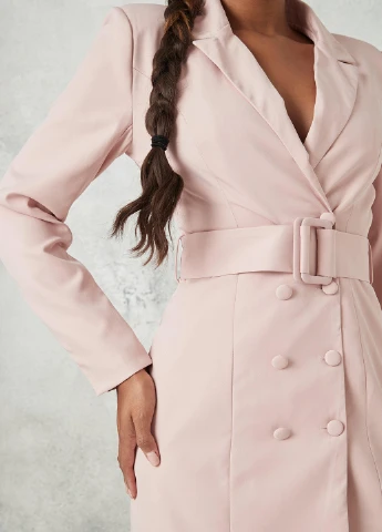 Рожева ділова сукня сукня-жакет Missguided однотонна