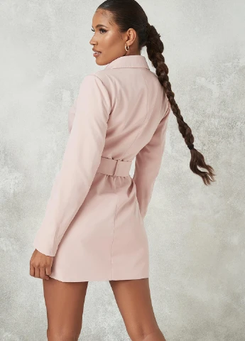 Рожева ділова сукня сукня-жакет Missguided однотонна