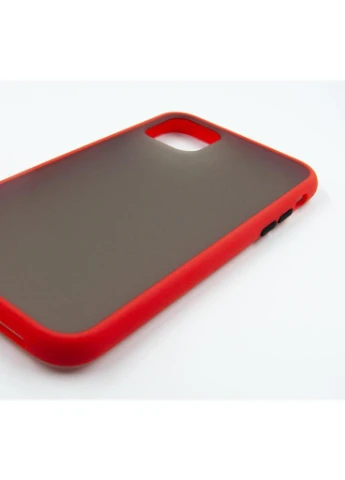 Чохол для мобільного телефону (смартфону) (Matt) для iPhone 11, Red (DG-TPU-MATT-26) DENGOS (201493111)