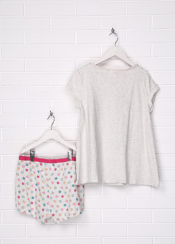 Сірий літній комплект (футболка, шорты) H&M