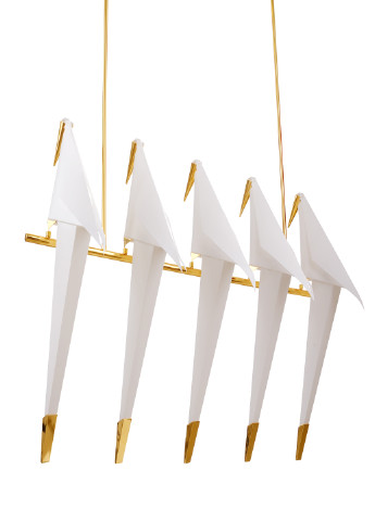 Світлодіодна люстра BR-01 679S/5*6W WW G Brille (246625905)