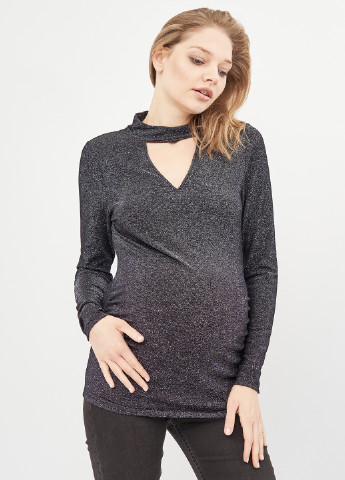 Графитовый демисезонный пуловер для беременных пуловер H&M
