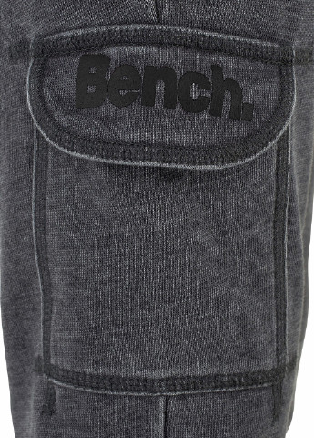 Капри Bench меланжи серые спортивные хлопок, трикотаж