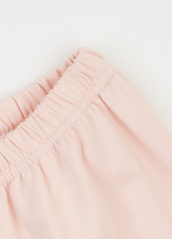 Персиковая зимняя пижама (лонгслив, брюки) Фламинго