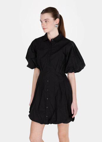 Чорна кежуал сукня балон, сукня-сорочка Colin's однотонна