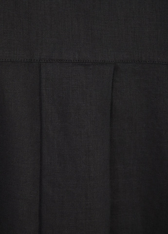 Черная кэжуал, классическая рубашка однотонная PRPY