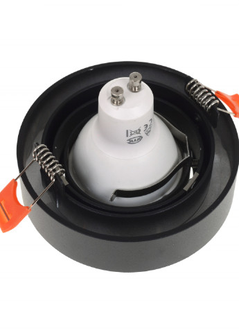 Точечный светильник HDL-DT 150 GU10 BK Brille (253893622)