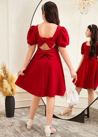 Красное платье SHEIN (365437562)