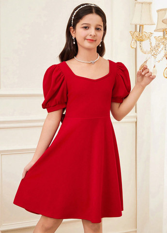 Красное платье SHEIN (365437562)