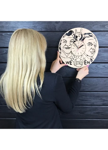 Декоративний дерев`яний годинник на стіну «Ween» 7Arts (253566042)