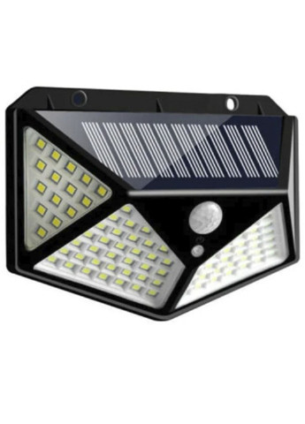 Комплект вуличних ліхтарів із 2 шт світлодіодний прожектор із датчиком руху на сонячній батареї 100 LED (7417/2ID) Solar (250459165)