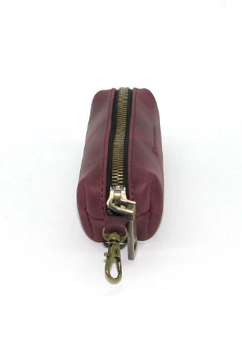 Кожаная ключница DNK Keys-S bochka H бордовая DNK Leather (253933164)