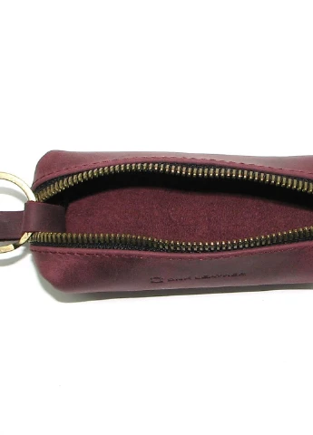 Кожаная ключница DNK Keys-S bochka H бордовая DNK Leather (253933164)