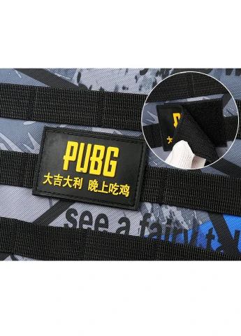 Міський рюкзак голубий в стилі PUBG Корона (252147867)
