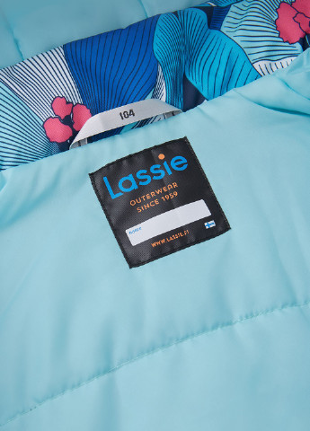 Синя демісезонна куртка утеплена Lassie Marla