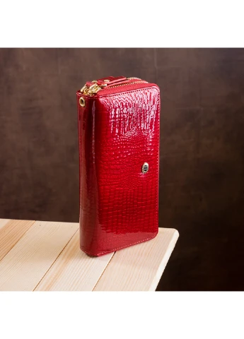 Жіночий шкіряний гаманець 19,5х10х4 см st leather (252128869)