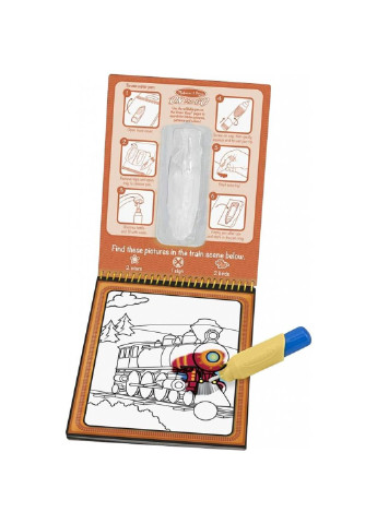 Набор для творчества Волшебная водная раскраска Транспорт (MD15375) Melissa&Doug (249609025)