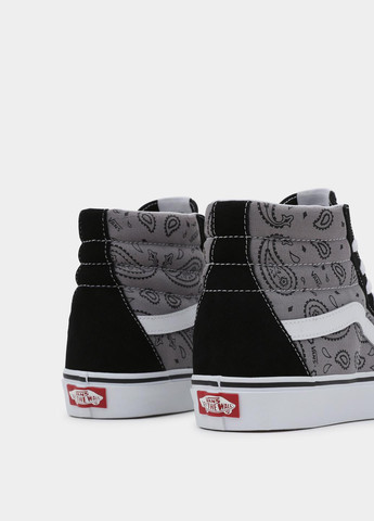 Цветные кеды Vans VN0005U9BGJ1 с логотипом, с белой подошвой