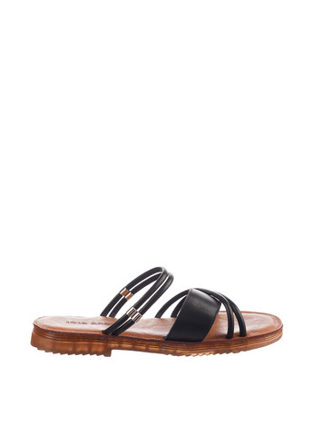 Черные шлепанцы Lola Andy плетение