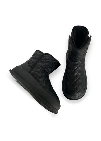 Зимние ботинки ALLSY без декора тканевые