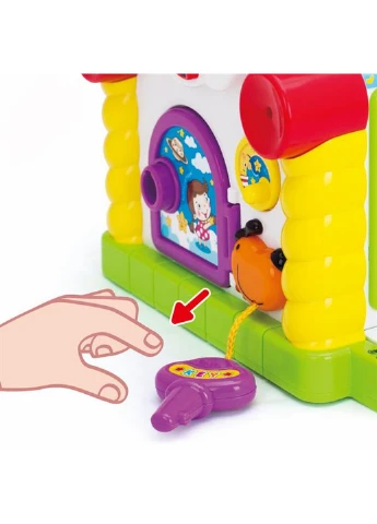 Детская игрушка Веселый домик 23х22,5х22 см Hola Toys (228856527)