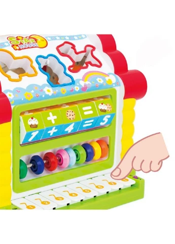 Детская игрушка Веселый домик 23х22,5х22 см Hola Toys (228856527)