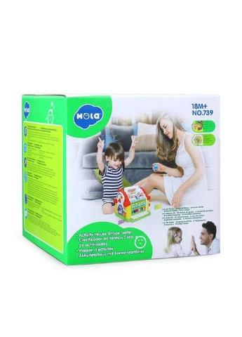 Детская игрушка Веселый домик 23х22,5х22 см Hola Toys (228856527)