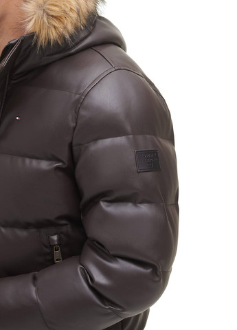 Коричнева демісезонна куртка Tommy Hilfiger