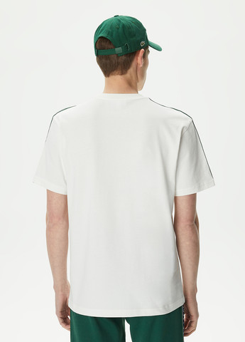 Біла футболка Lacoste
