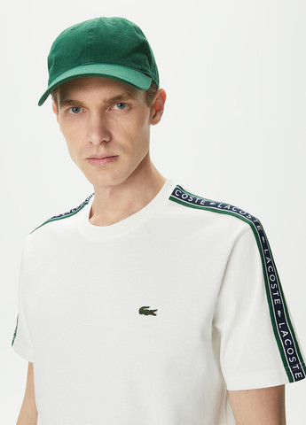 Біла футболка Lacoste