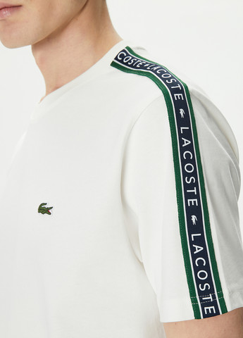 Біла футболка Lacoste