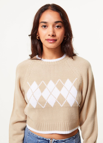 Світло-бежевий демісезонний джемпер джемпер Jennyfer